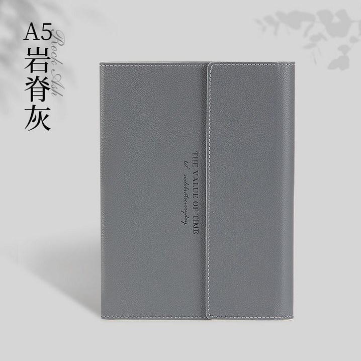 공일리 가죽 다이어리 만년형 A5 240쪽, 그레이