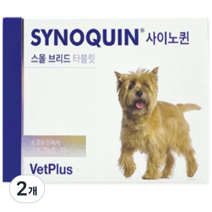 벳플러스 사이노퀸 강아지 관절 보조제 타블렛형