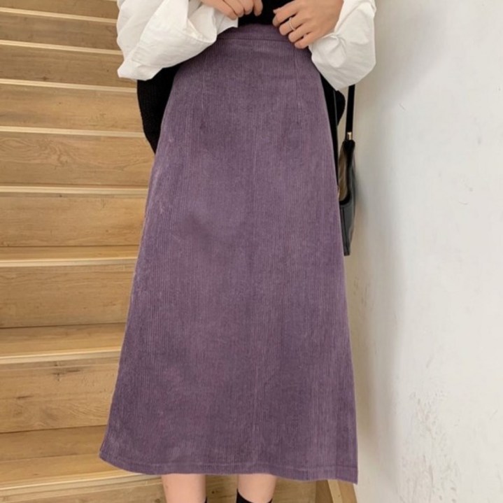 페이퍼먼츠 에브리 뒷트임 허리밴딩 롱 스커트 07013 페이퍼먼츠 에브리 뒷트임 허리밴딩 롱 스커트 07013