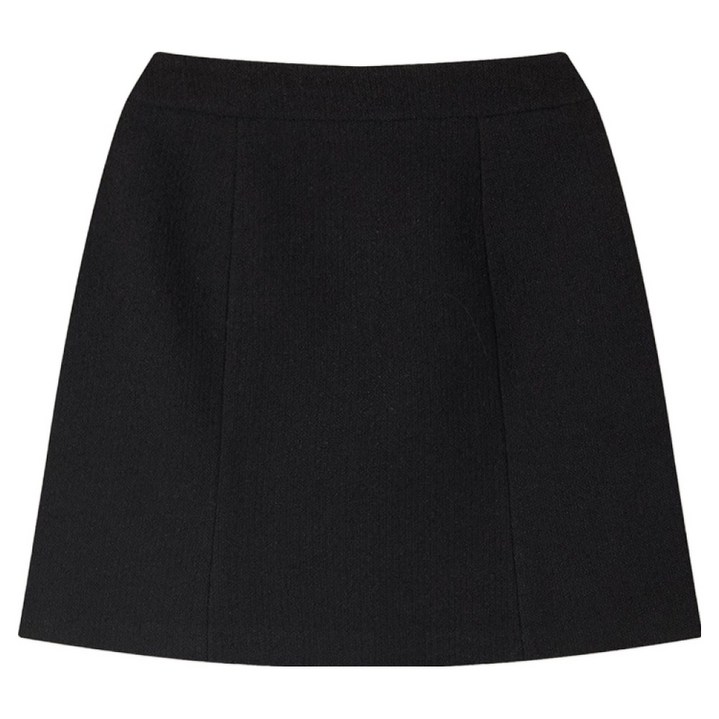 로엠 여성용 트위드 미니 스커트