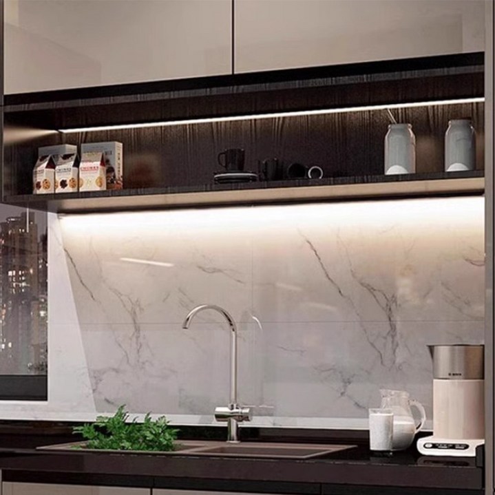 프랜베이 셀프 인테리어 잘라쓰는 LED 동작감지 센서등, 1개, 퓨어화이트