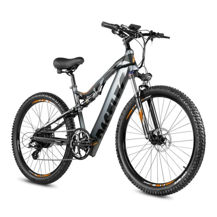 안티프래질 Paselec GS9 전기 자전거 성인 48 500w Ebike 27.5in 전체 서스펜션 산악 EMTB 13ah 배터리