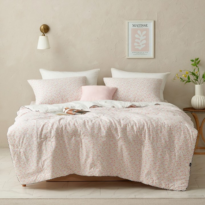 [박홍근홈패션] 카시아 세미마이크로 차렵이불 S