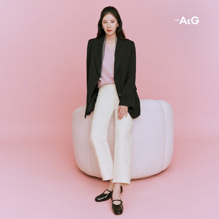 더엣지 25 S/S 롤업 디테일 데님팬츠