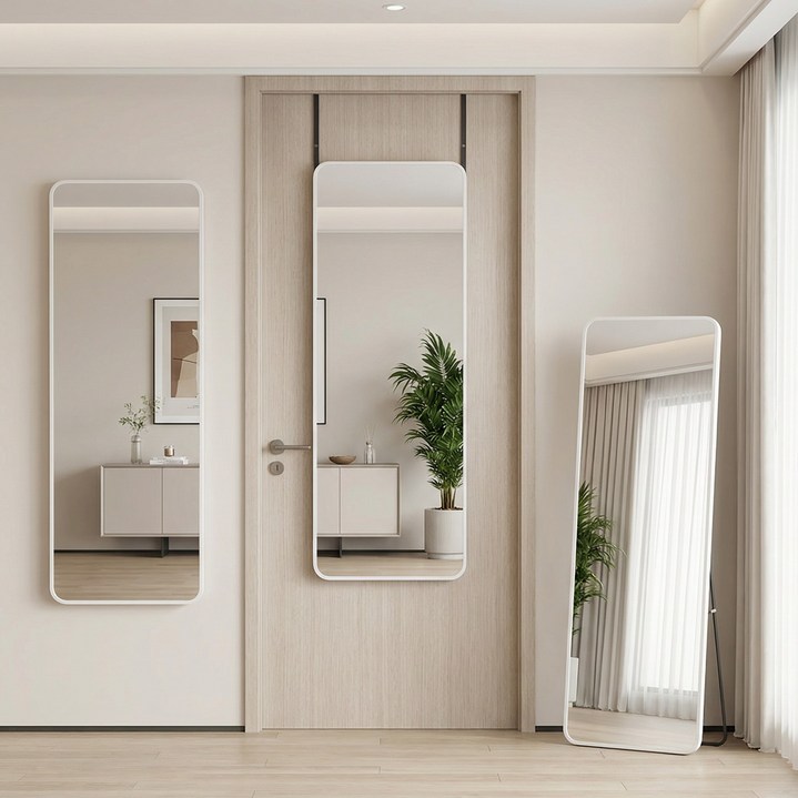 안토크 전신거울 3in1 벽거울 문걸이거울 35*120cm