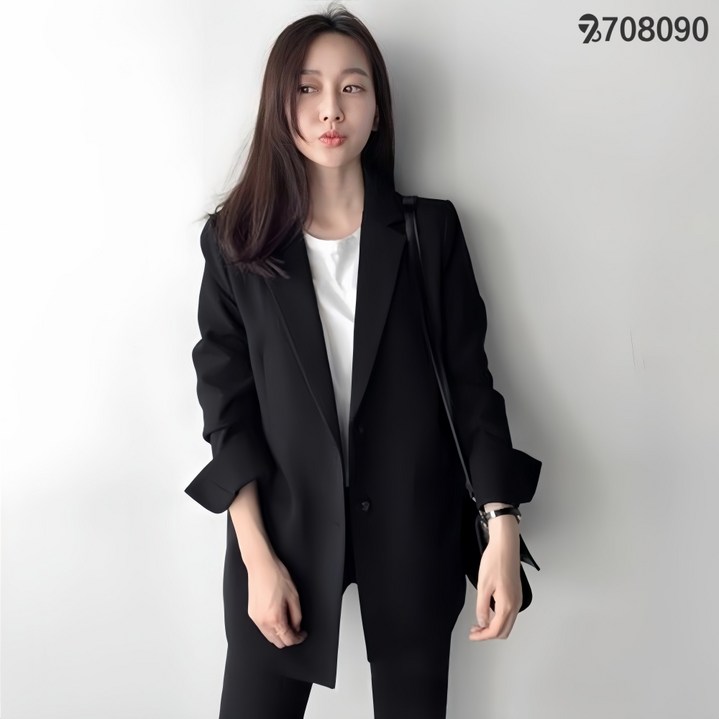 708090 여성 면접복장  캐주얼 정장 상의