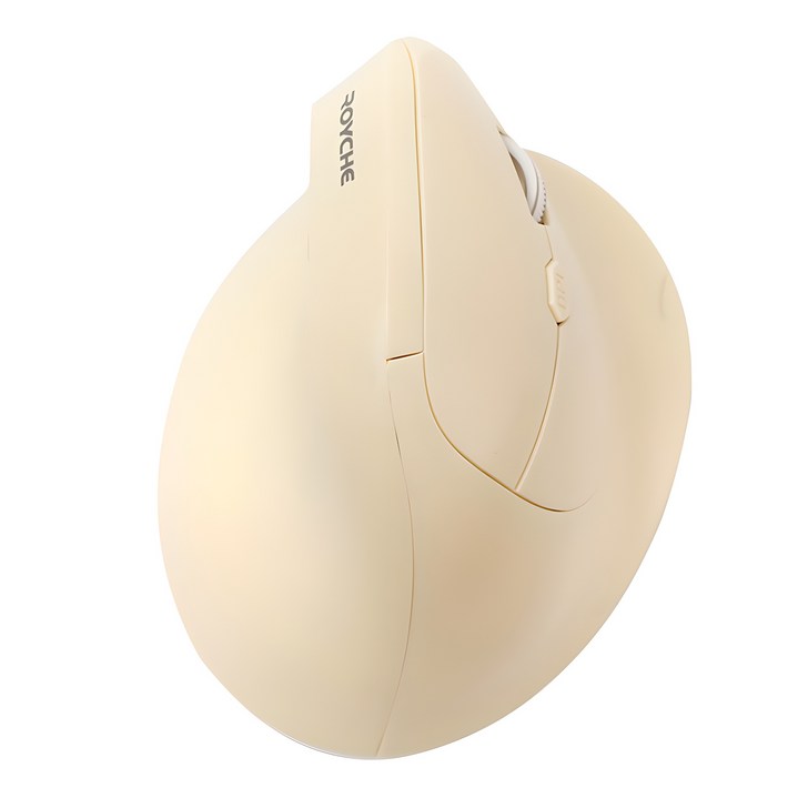 로이체 인체공학 저소음 버티컬 멀티페어링 충전식 블루투스 무선 마우스