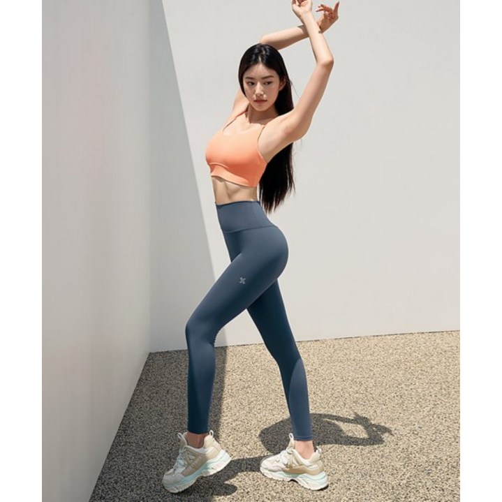 [100%정품] 젝시믹스 V업 3D 플러스 레깅스 인디고블루 XEXYMIX