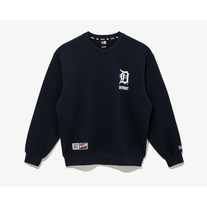 [국내매장판] 뉴에라 커플룩 단체티 남녀공용 박스핏 맨투맨 MLB 챔피언스 맨투맨