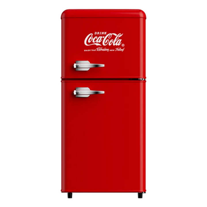 르비딕 코카콜라 미니냉장고 투도어 레트로 냉동고 온장고 슬림형 사무실 기숙사 원룸 저소음 62L 78L 95L 108L 126L