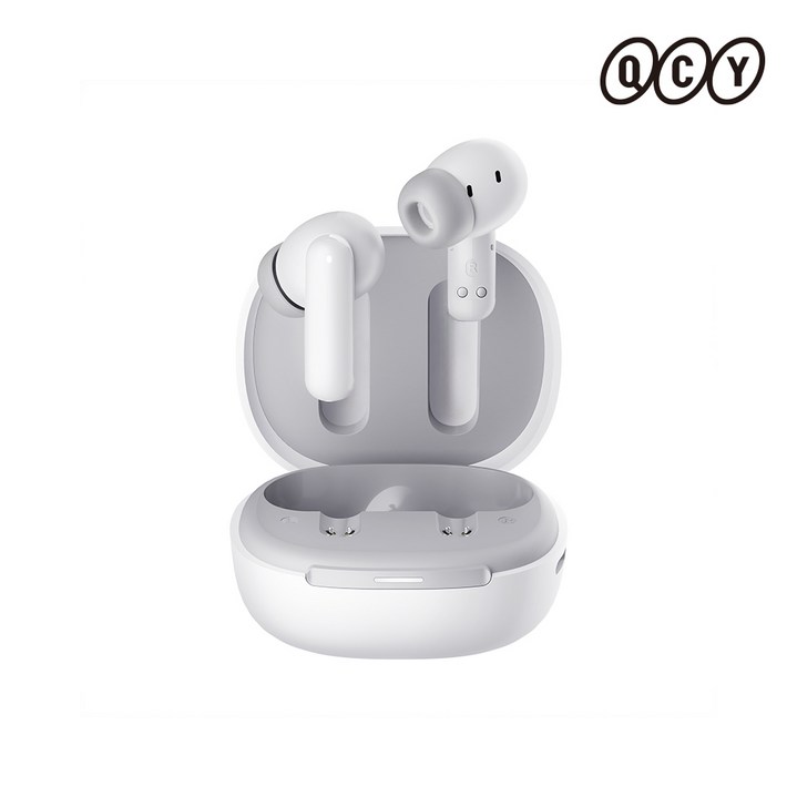 QCY HT16 멜로버즈 무선 블루투스 게이밍 이어폰 ANC 노이즈캔슬링 + 실리콘 케이스