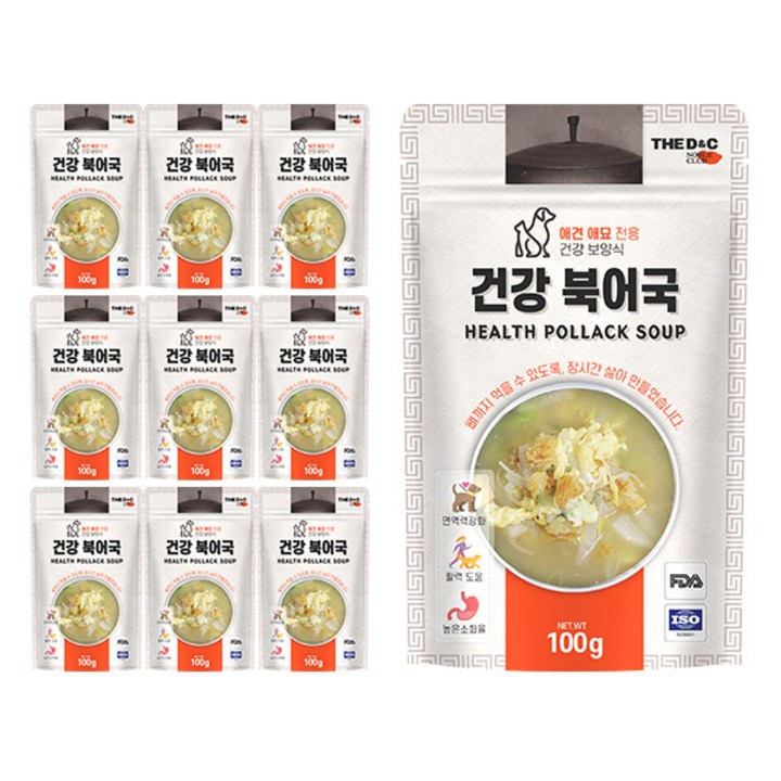 더독 건강 백숙 시리즈 파우치