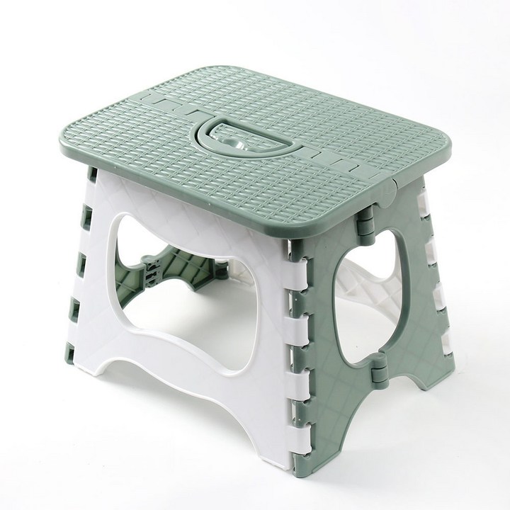 접이식간이의자 매직 간이 접이식 의자 24 x 18.5 cm, 그린