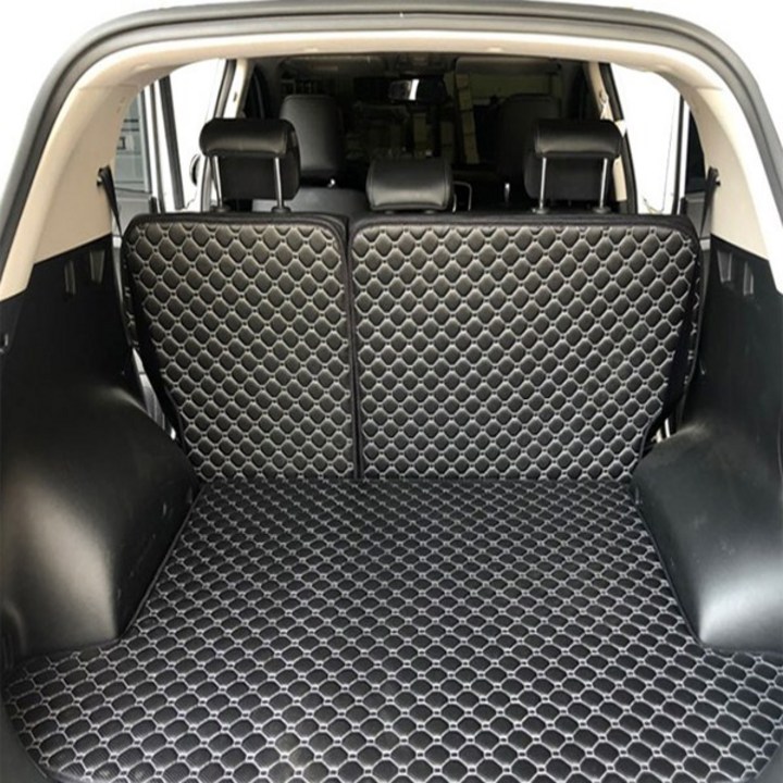 티볼리 폴인 전차종맞춤 트렁크매트, 티볼리에어, 블랙-레드