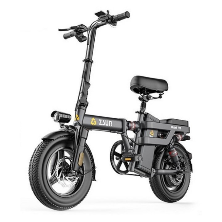 전기자전거 ZSUN 독일 접이식 전기자전거 리튬배터리 경량형 대용량 배달용 출퇴근용 전동 전기 자전거 스포츠형