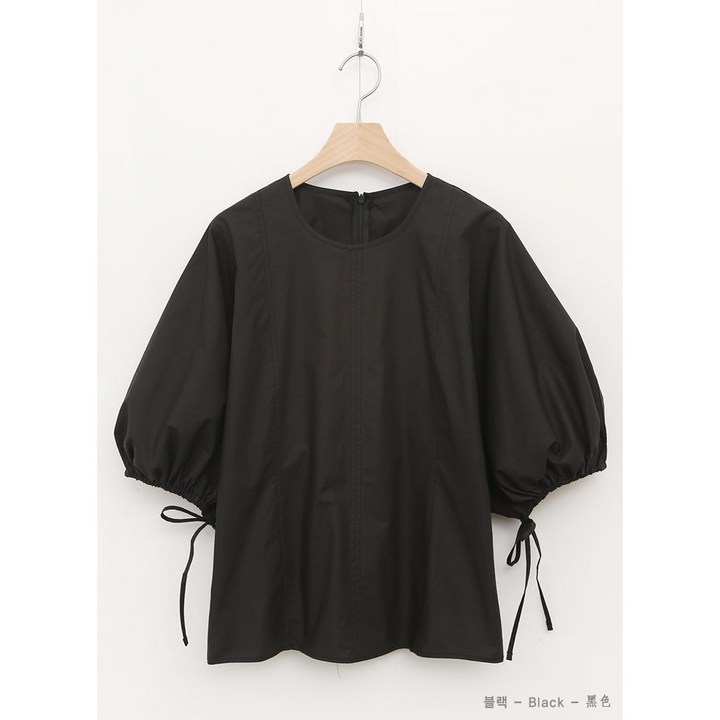 lewk 코스블라우스 블랙, FREE(One size)