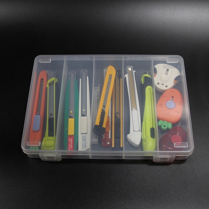 옐로우그린 일본제 세로 5분할케이스