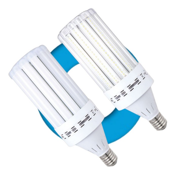 씨티오 LED 파워램프 100w 고와트 보안등 콘벌브 스틱전구 호박등, 1개, 주광색흰불빛