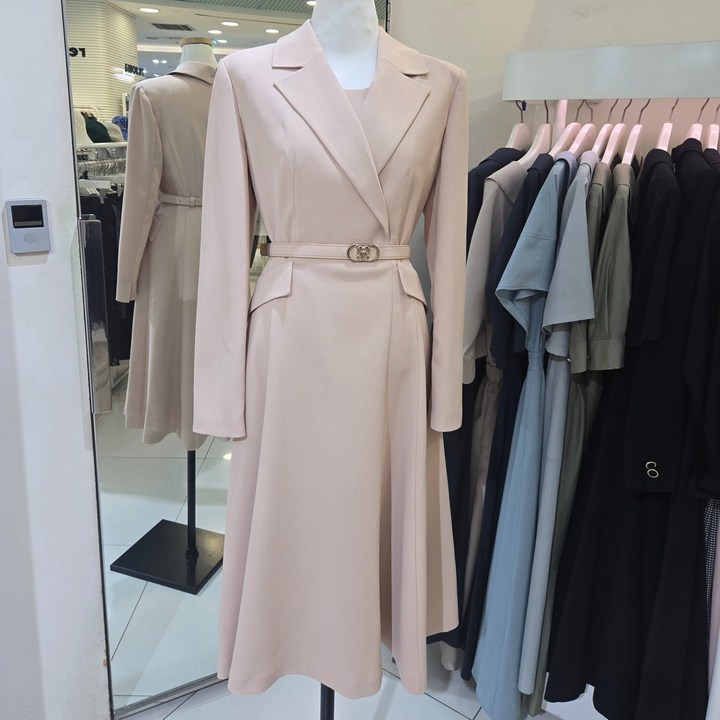 국내백화점 JJ지고트 원피스 기념일 하이틴 캠퍼스룩 랩스타일