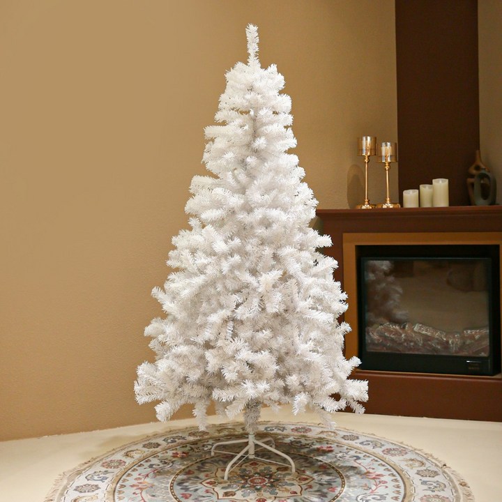 트리나무 크리스마스 성탄 무장식 전나무 대형, 화이트 솔트리(묶음형)1.5M
