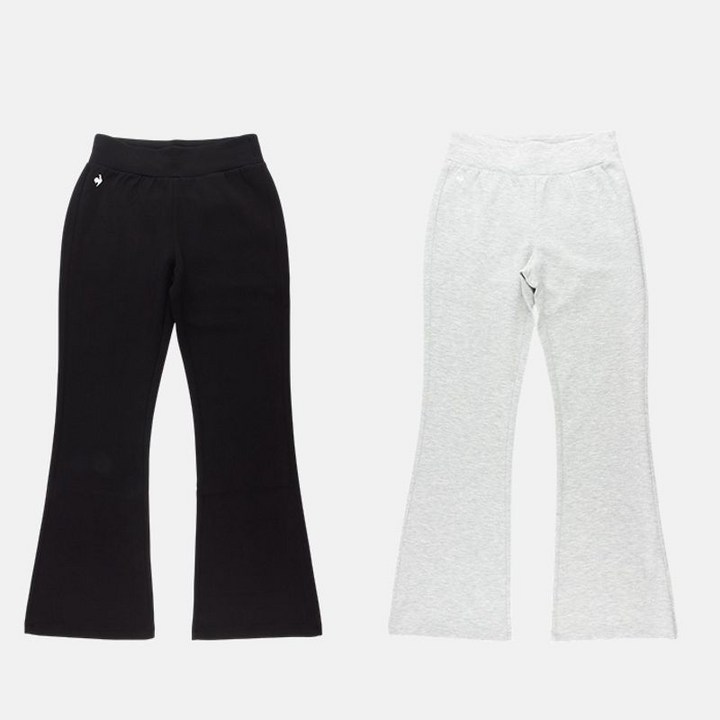 르꼬끄 여성 슬림핏 더블텐션 부츠컷 팬츠 QP322OFP73