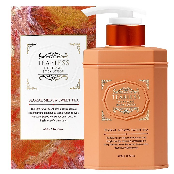 티블레스 스위트티 퍼퓸 바디로션 플로럴향, 480g, 1개, 480g, 1개