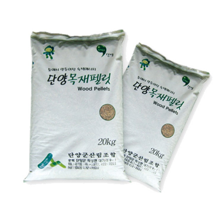 단양 목재 펠릿 20kg