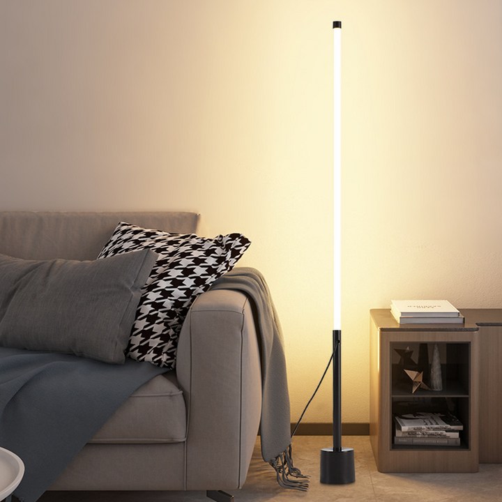 ALLILIO LED 거실 침실 스탠드 조명 심플 창의성 장스탠드 눈보호 ALLILIO LED 거실 침실 스탠드 조명 심플 창의성 장스탠드 눈보호