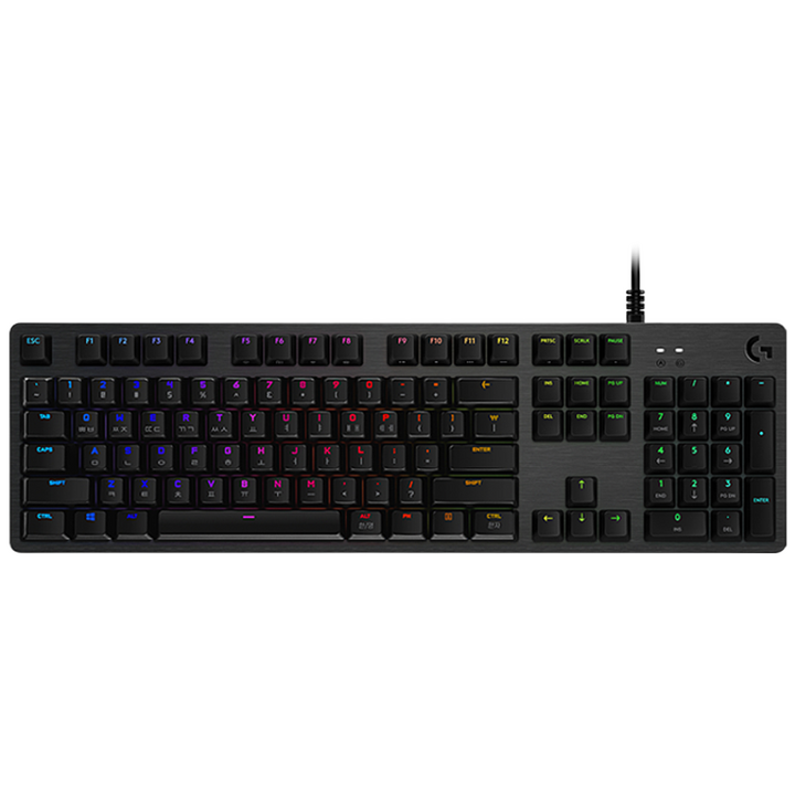로지텍코리아 G512 CARBON 기계식 게이밍 키보드, CARBON, G512 GX, 적축