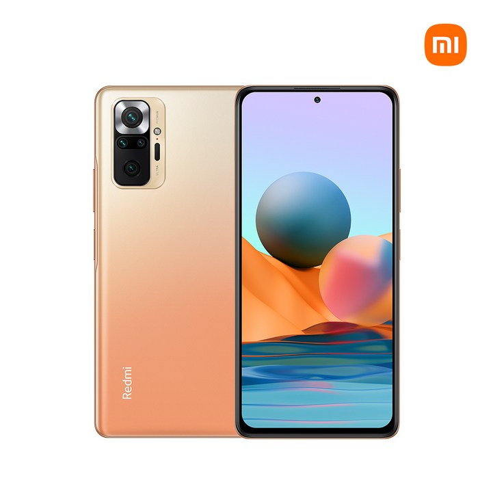 국내정식판 샤오미 Redmi 홍미노트10 프로 128g 자급제 공기계