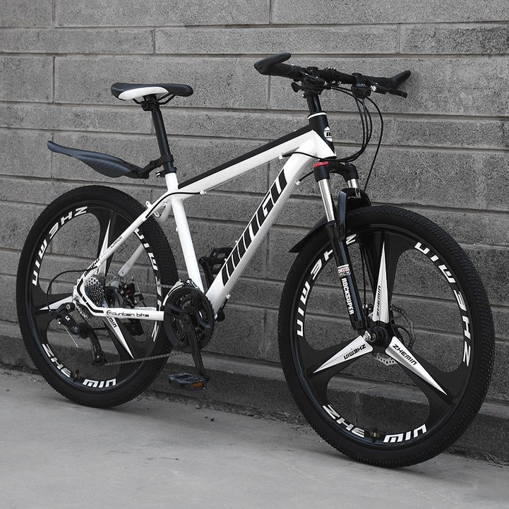 Juhoo 산악 자전거 26인치  24단변속 MTB 변속 기계식 디스크 브레이크 합금 일체형 휠 20230423