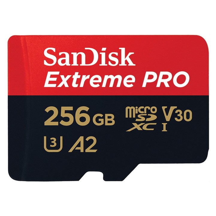 샌디스크 익스트림 프로 마이크로 SD 카드, 256GB