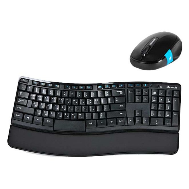 마이크로소프트 Sculpt Comfort Desktop 무선키보드 마우스