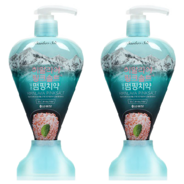 히말라야핑크솔트 죽염 펌핑치약 아이스카밍민트