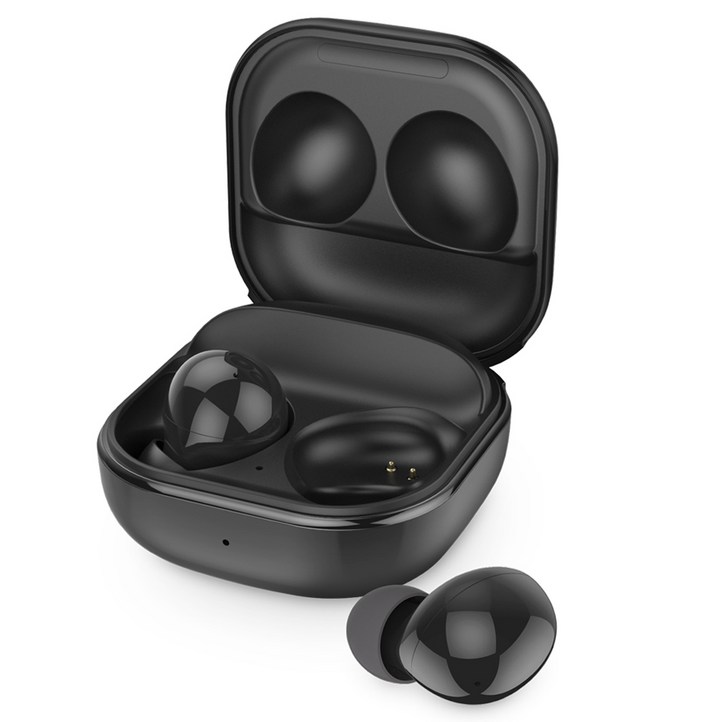 스마텍 무선 충전 블루투스 5.4 이어폰, STBTTW5000, 블랙