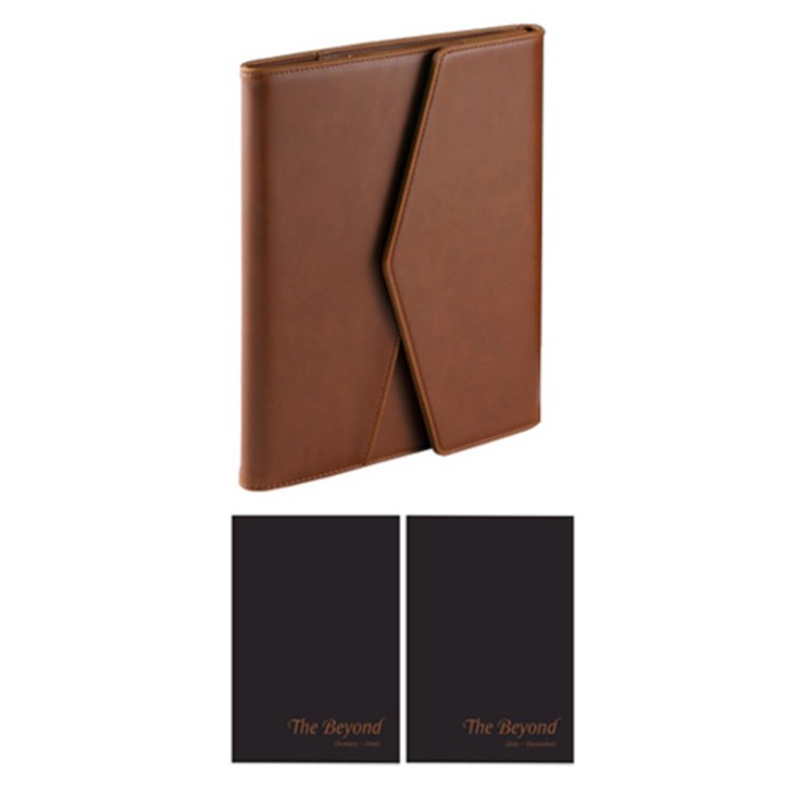 프랭클린플래너 더비욘드 만년형 바인더  1D1P 속지 2p 세트