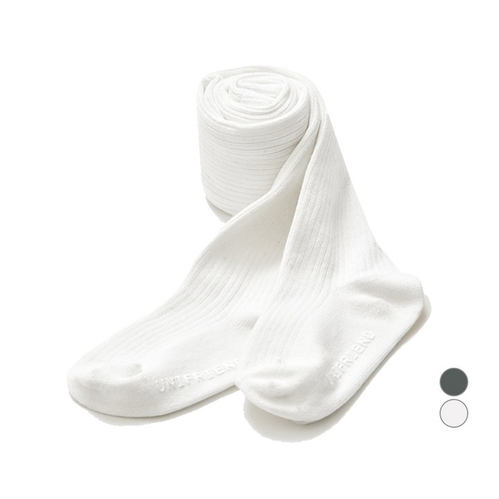 유니프랜드 아동용 골지 타이즈