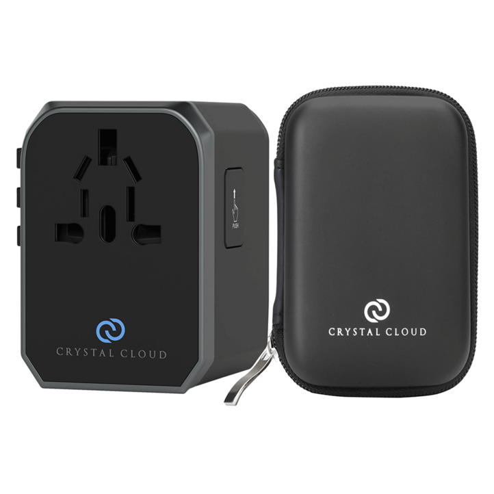 크리스탈클라우드 여행용 멀티어댑터 CC305PLUS, 1개