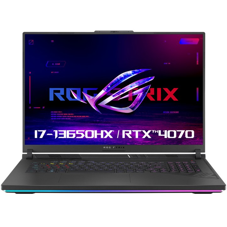 에이수스 2023 ROG 스트릭스 G18 코어i7 인텔 13세대 지포스 RTX 4070