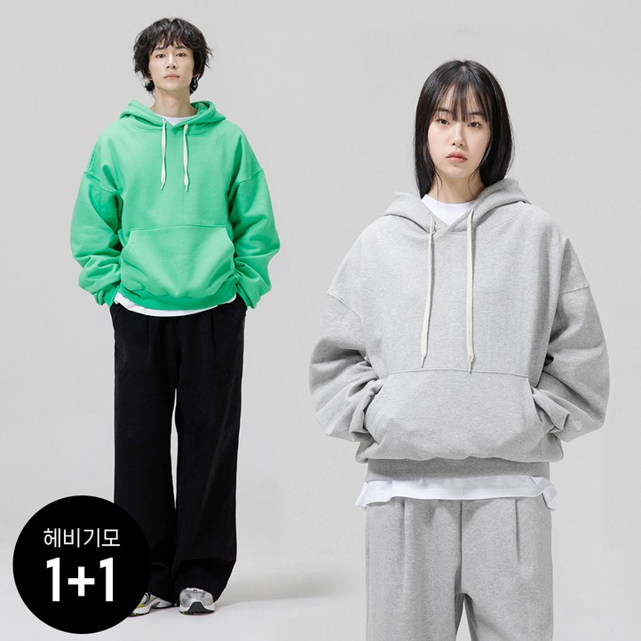 11 헤비 기모 오버핏 그랜피니 남여공용 무지 벌룬핏 스웻 후드티 11 헤비 기모 오버핏 그랜피니 남여공용 무지 벌룬핏 스웻 후드티