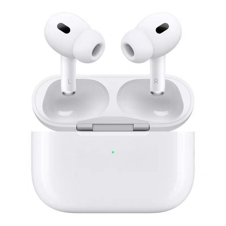 당일 배송 화이트 케이스 apple에어팟 프로 2세대 USBC 에어팟 캔슬링 이어팁 블루투스 이어폰, JIKKK, MUTII