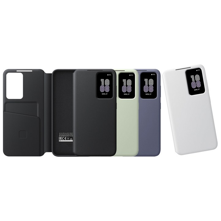 삼성 정품 갤럭시 S24 플러스 스마트 뷰 월렛 케이스 카드 수납 커버 EFZS926 ST