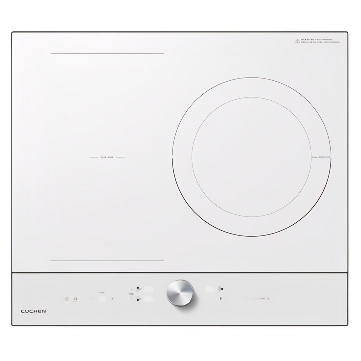 쿠첸 IH FLEX 대화구 올파워 인덕션 3구 화이트 방문설치