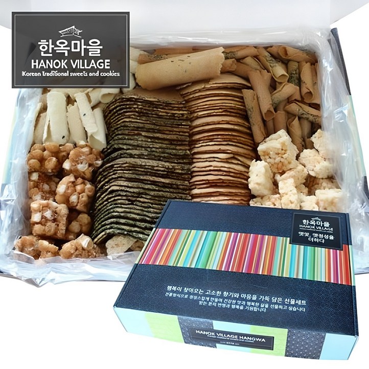 한옥마을한과 알뜰한과세트 전병, 1.2kg, 1개