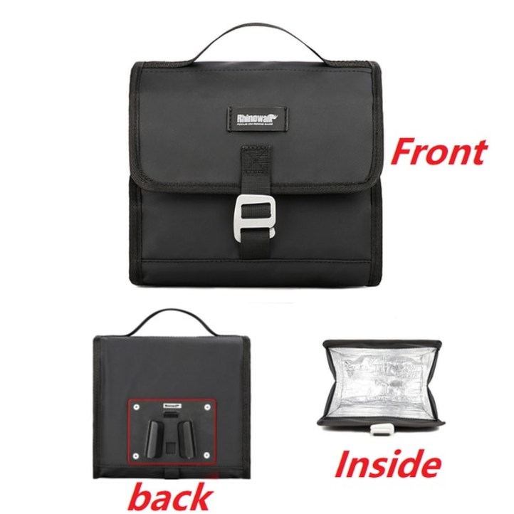 브롬톤 미니벨로 접이식 자전거 가방 및 패니어 합금 마운트 휴대용 보관 숄더백 버디 자전거에 사용 블랙 그린