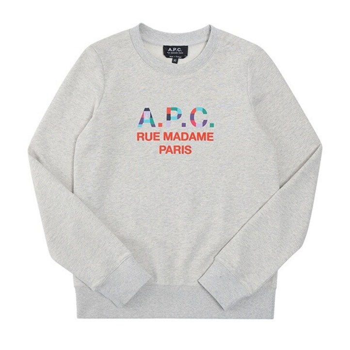 아페쎄 라프리마 COEZF F27769 PAA HEATHERED ECRU 여성 맨투맨