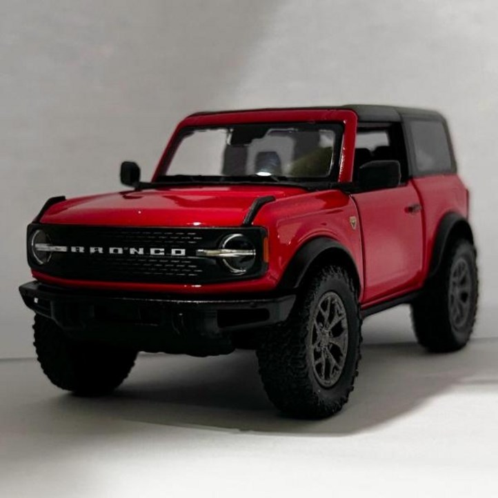 2022 포드 브롱코 하드탑 다이캐스트 미니카 134 스케일 색상 4종