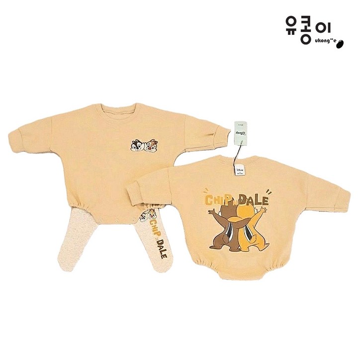 유콩이 디즈니 미키와 친구들 슈트세트봄가을  312개월 유아 어린이집 등원룩 일상룩 외출복  남아 여아 봄 가을옷