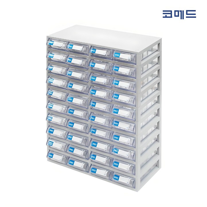 코메드 CMD50110 멀티박스40칸 투명서랍장