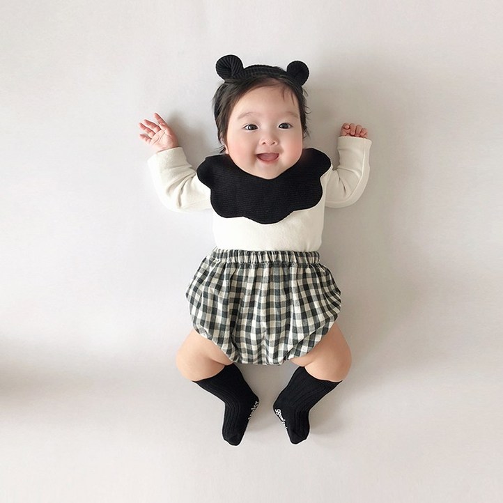 출산 백일 선물 데일리골지 리틀베어 헤어밴드 4종세트